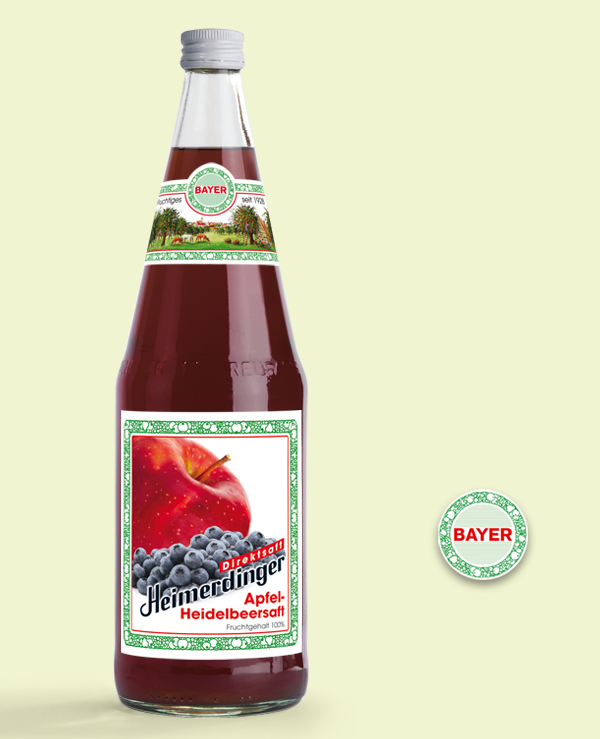 apfel heidelbeersaft bayer