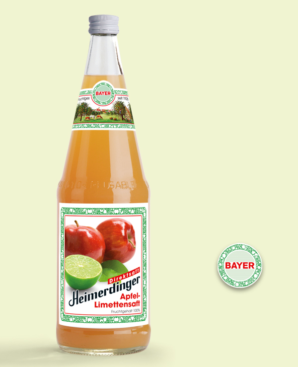 apfel limettensaft bayer
