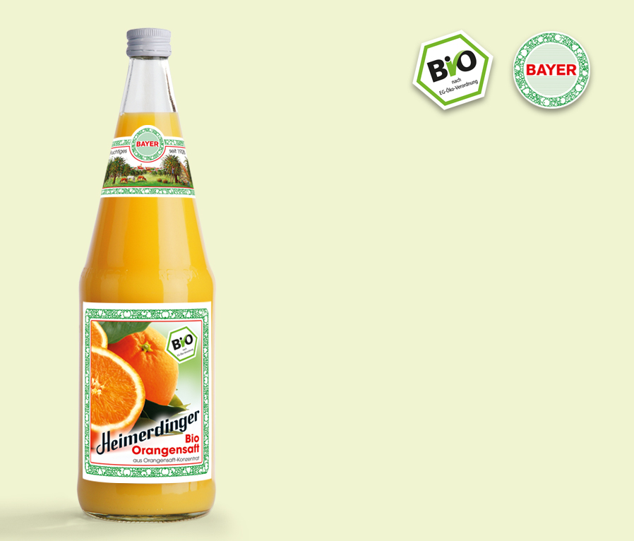 bio orangensaft bayer