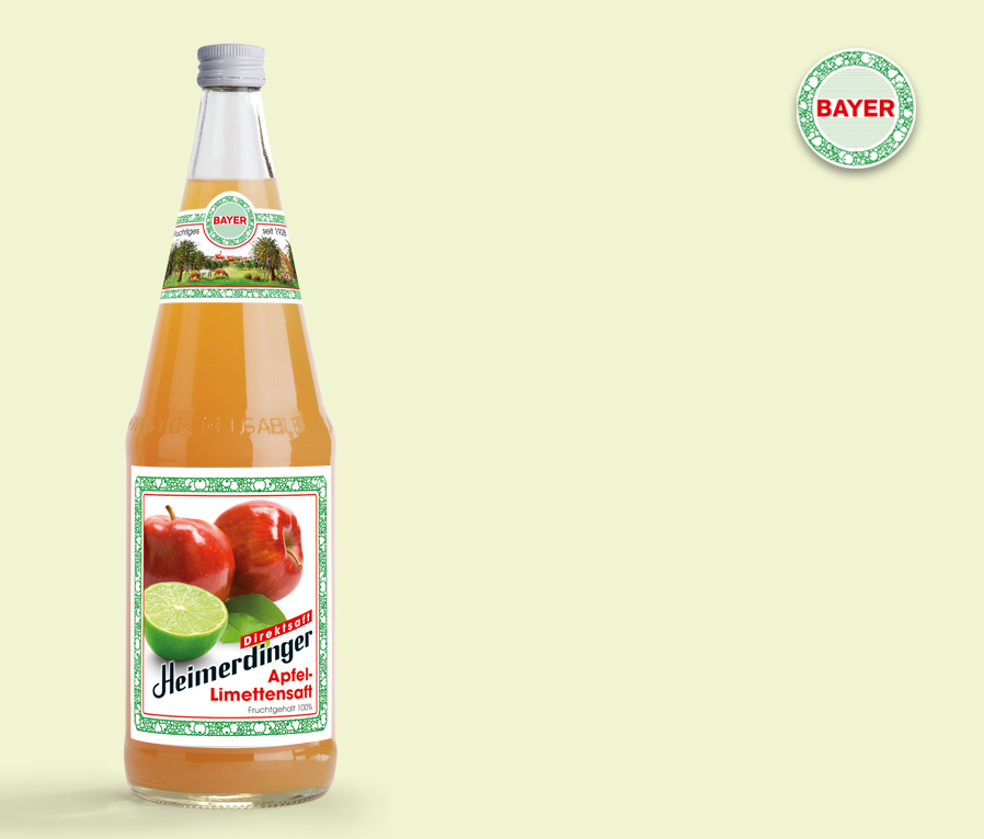 apfel limettensaft bayer